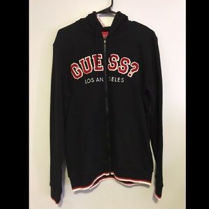Guess College logo Zip Up